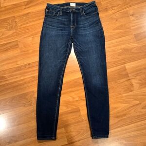 Hudson Jeans Dark Blue Skinny Jeans Womens Size 28